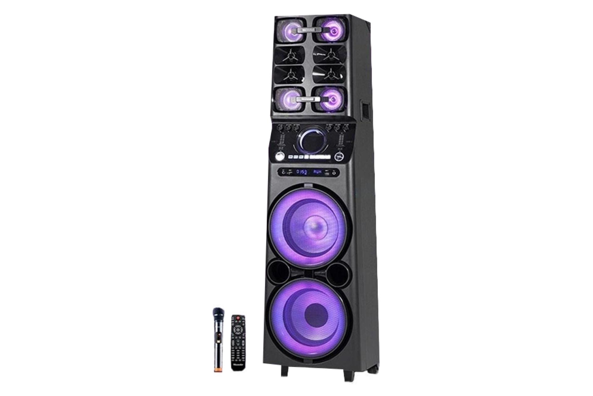 ابعاد اسپیکر مکسیدر MX-DJ2101 VC1041AP