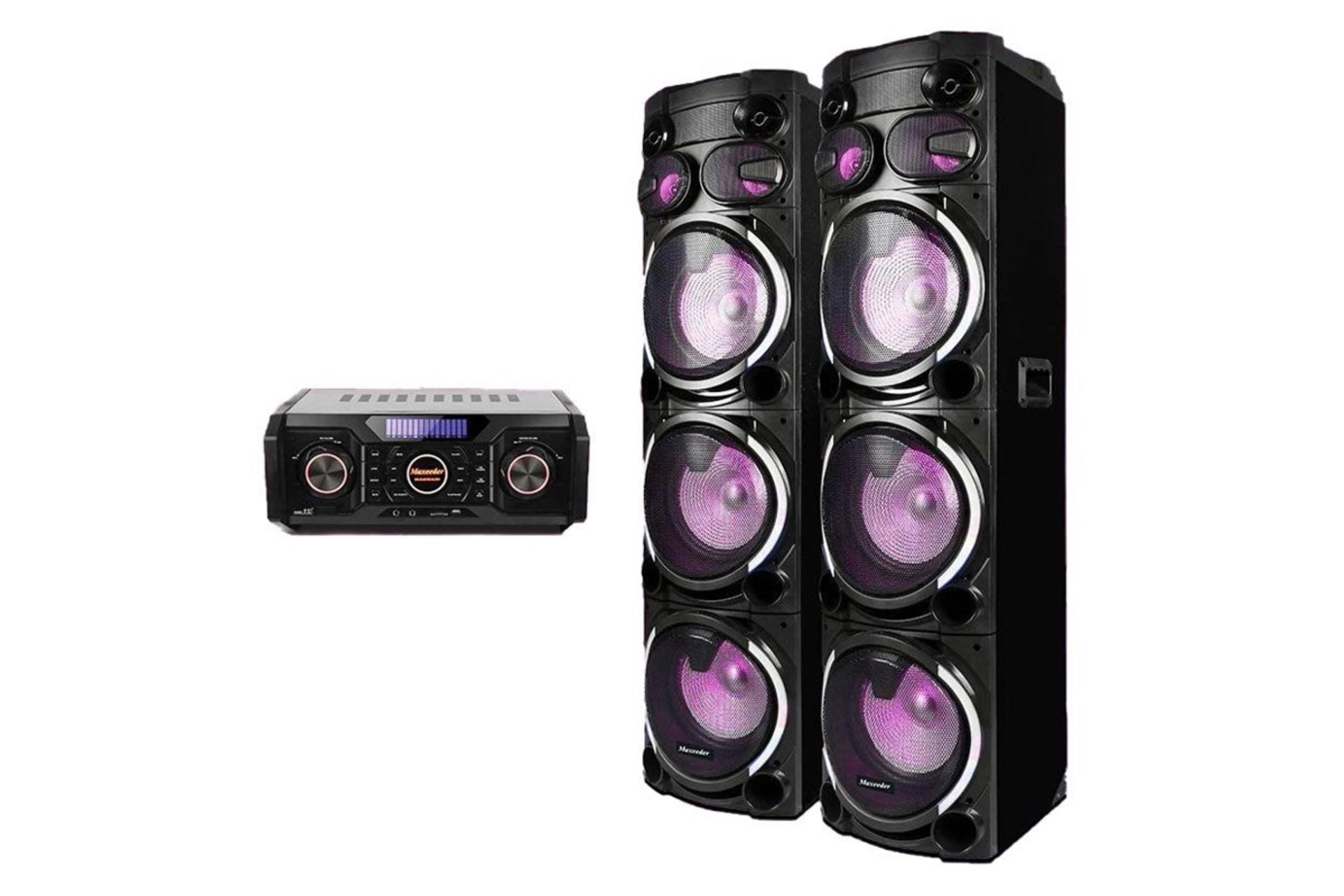 ابعاد اسپیکر مکسیدر MX-DJ3103 AL331AP