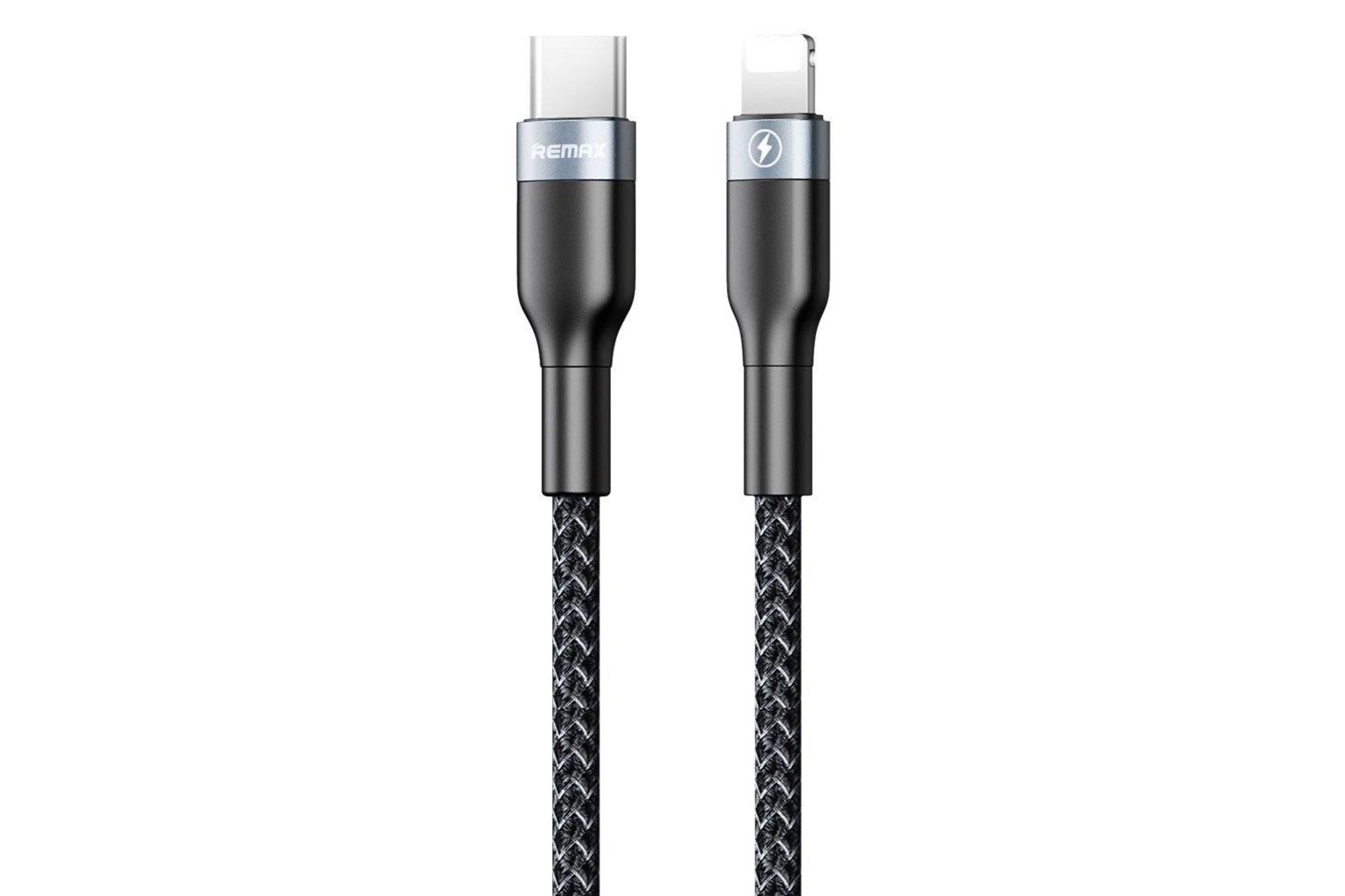 کانکتور کابل شارژ USB ریمکس Type-C به Lightning مدل RC-009 Sury Series 2 با طول 1 متر