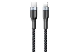 کانکتور کابل شارژ USB ریمکس Type-C به Lightning مدل RC-009 Sury Series 2 با طول 1 متر