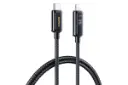 کابل شارژ USB ریمکس Type-C به Lightning مدل RC-128i Remine Series با طول 1.2 متر مشکی