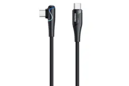 کابل شارژ USB ریمکس Type-C به Type-C مدل RC-192a Carry Series با طول 1 متر مشکی