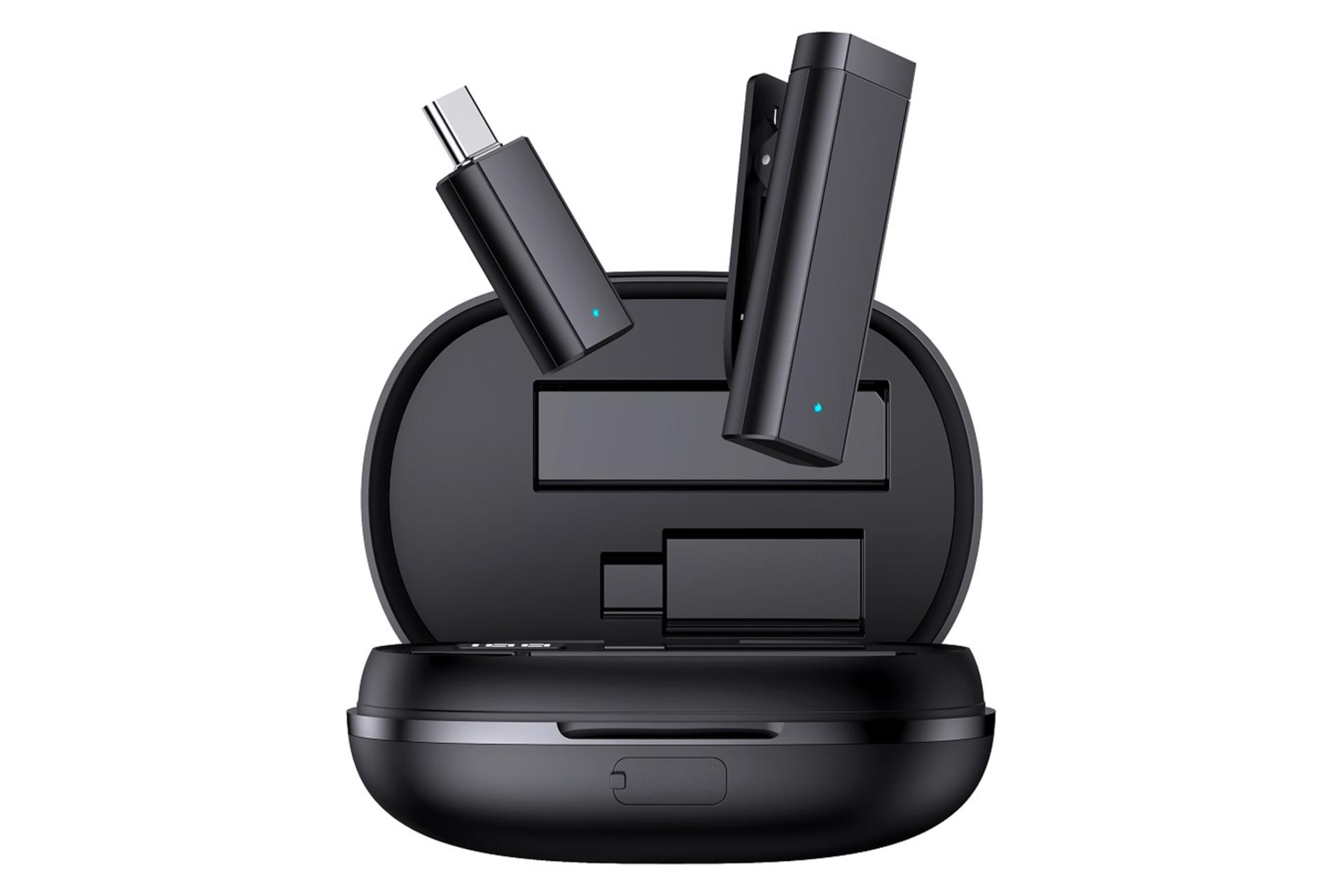 ابعاد میکروفون یوسمز USAMS 2.4G ENC Noise Reduction