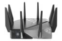 درگاه‌های USB روتر ایسوس ASUS ROG Rapture GT-AXE11000