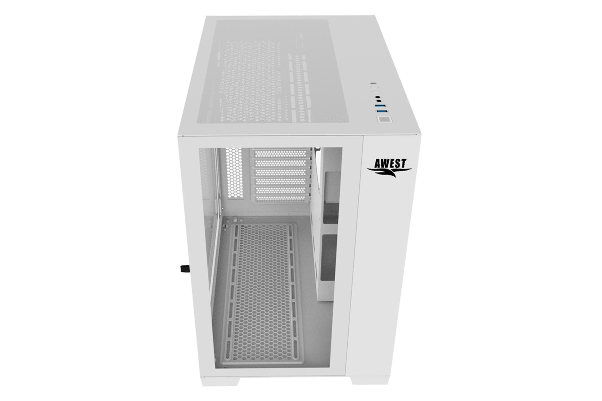 کیس کامپیوتر اوست Awest GT-AQ14-MW نمای جلو