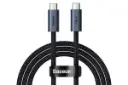 کابل شارژ USB باسئوس Type-C به Type-C مدل Flash Series USB4 Full Featured با طول 1 متر