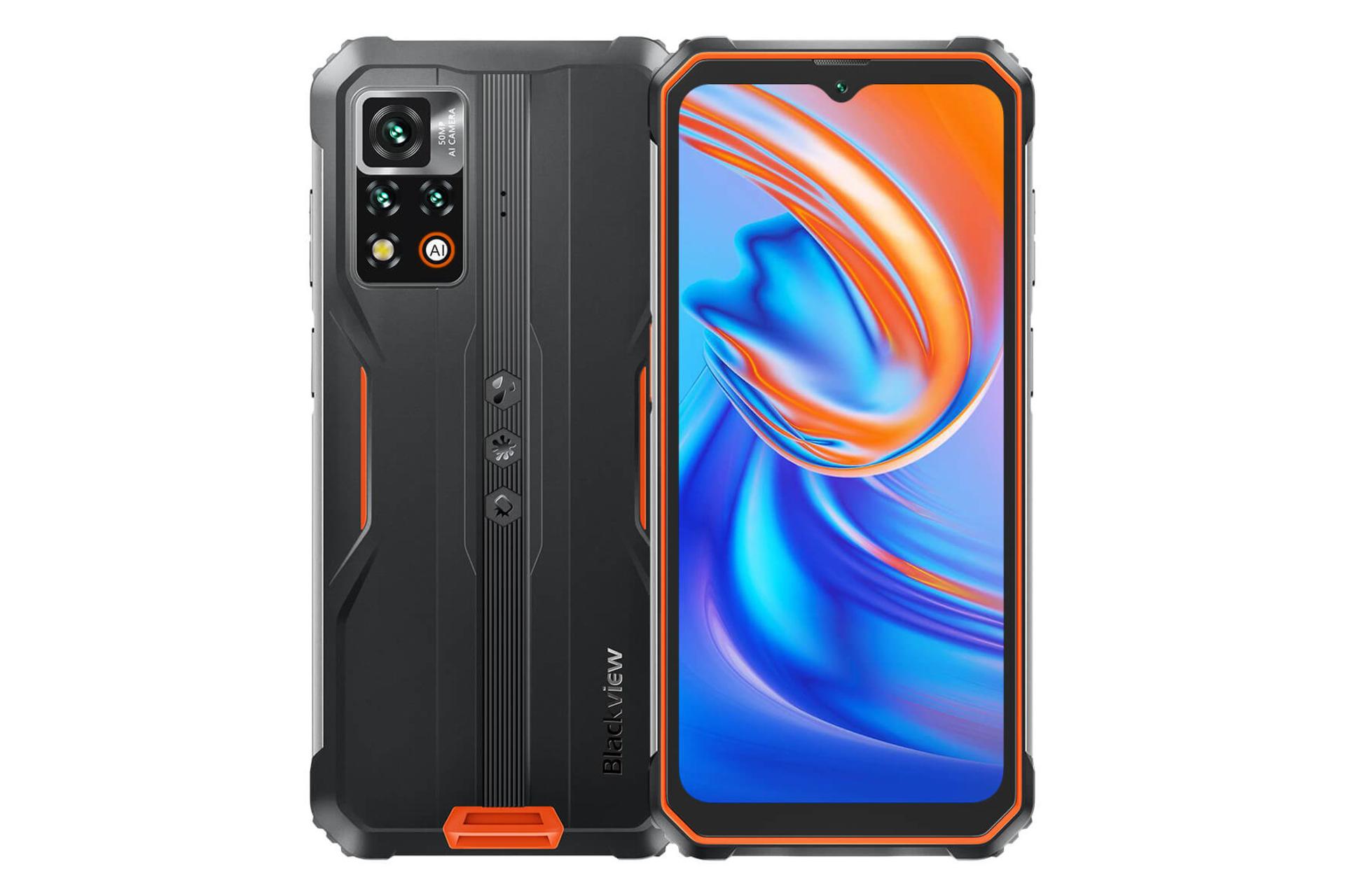 گوشی موبایل بلک ویو Blackview BV9200 نارنجی
