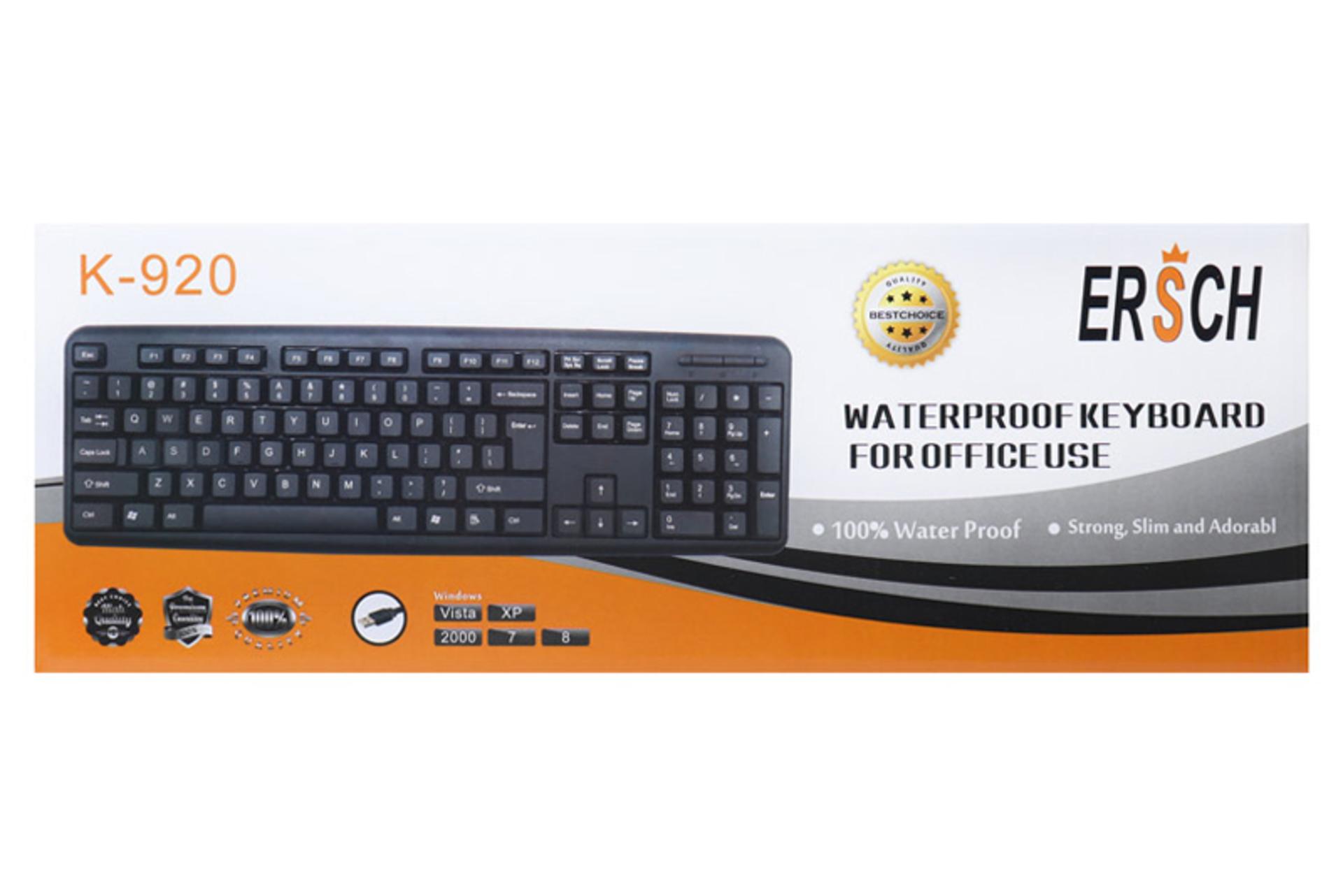 جعبه کیبورد ارش ERSCH K920