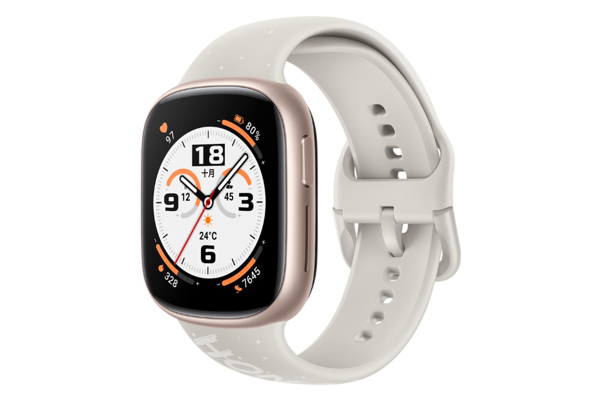 HONOR Watch 4 / ساعت هوشمند آنر واچ 4 طلایی