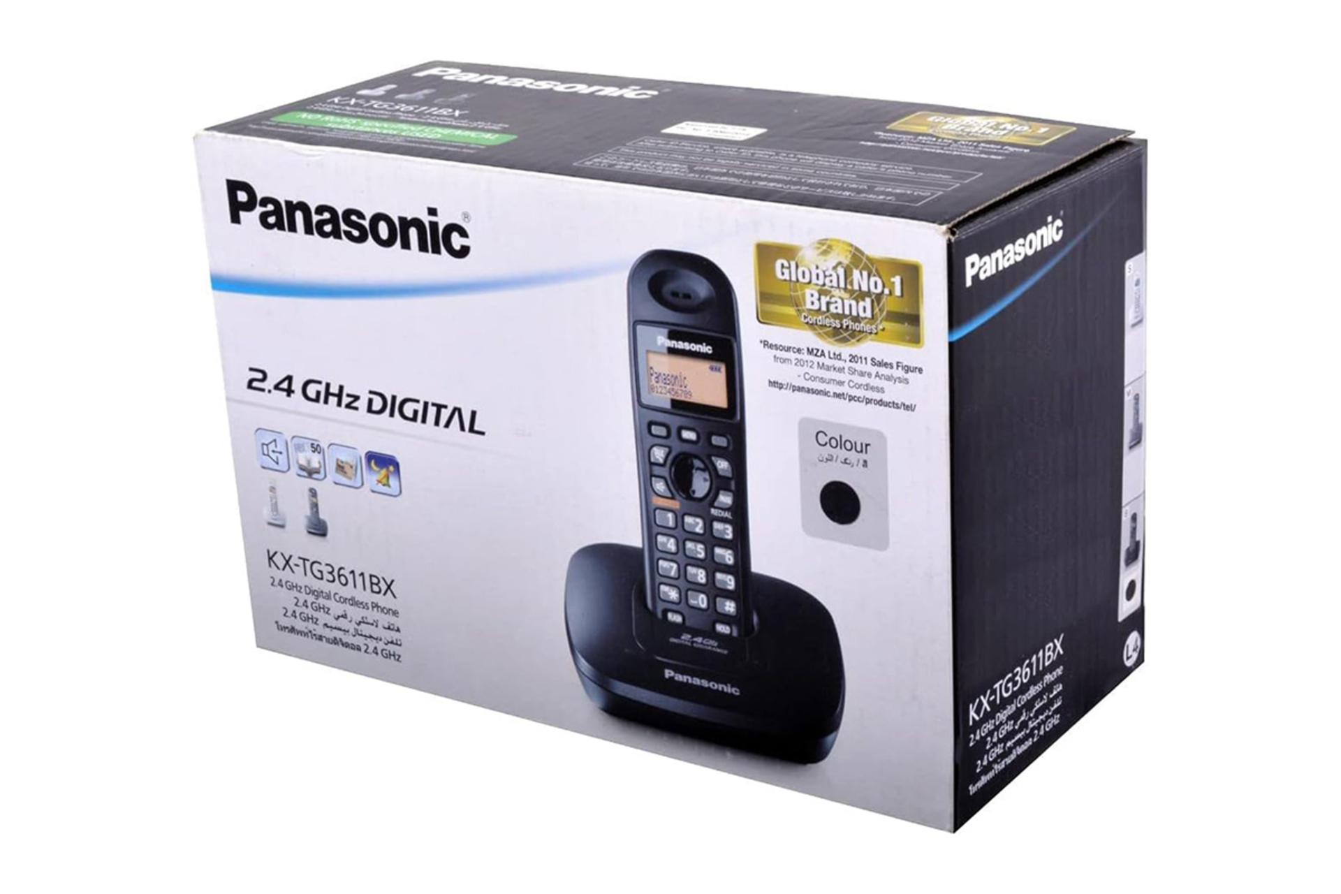 تلفن پاناسونیک KX-TG3611BX جعبه