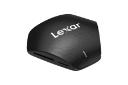 نمای چپ کارت خوان لکسار Lexar Professional Multi-Card 3-in-1 USB 3.1