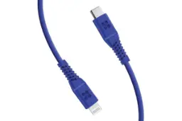 کابل شارژ USB پرومیت Type-C به Lightning مدل PowerLine-Ci120 با طول 1.2 متر آبی