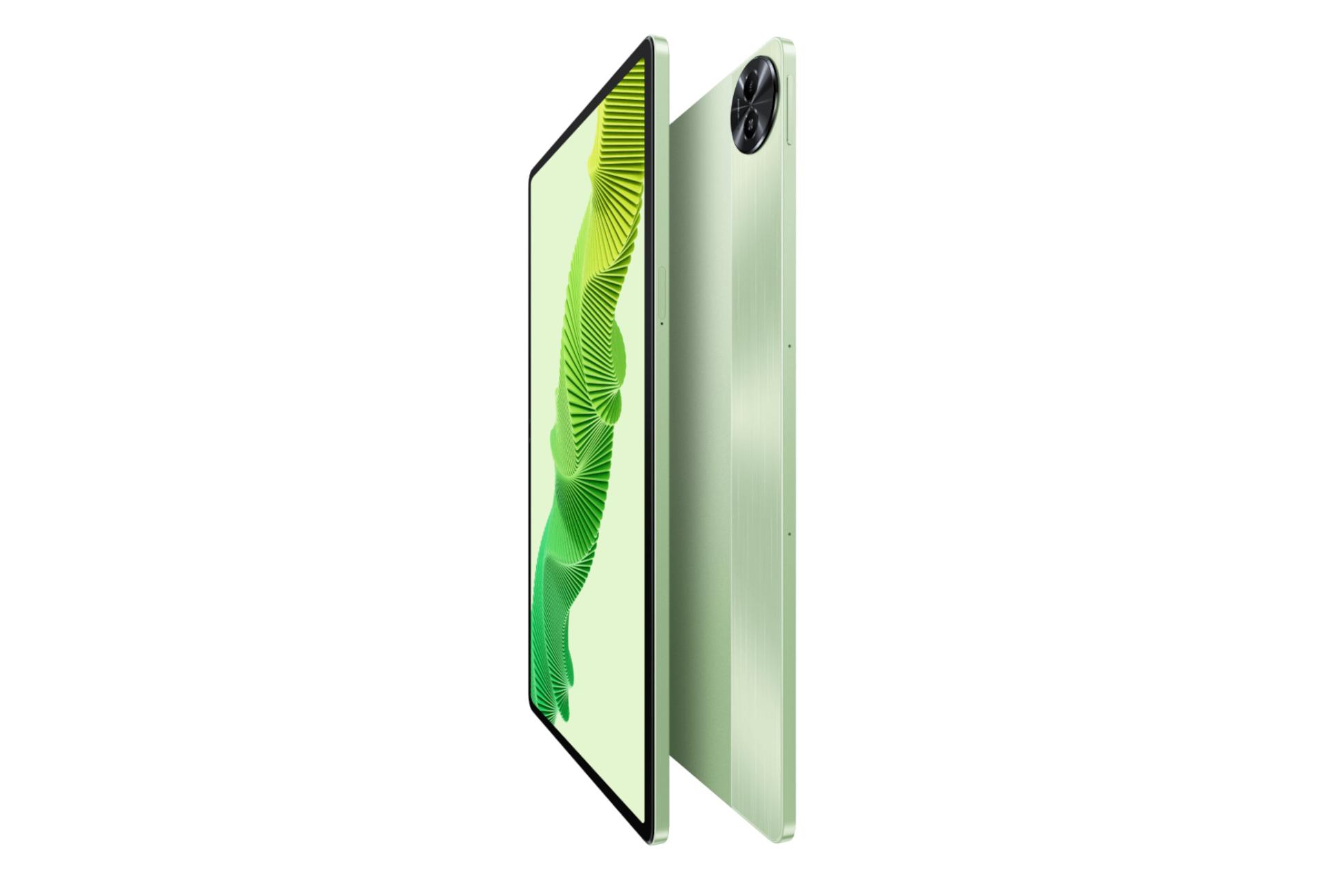 نمای جانبی Realme Pad 2 / تبلت ریلمی پد 2 سبز