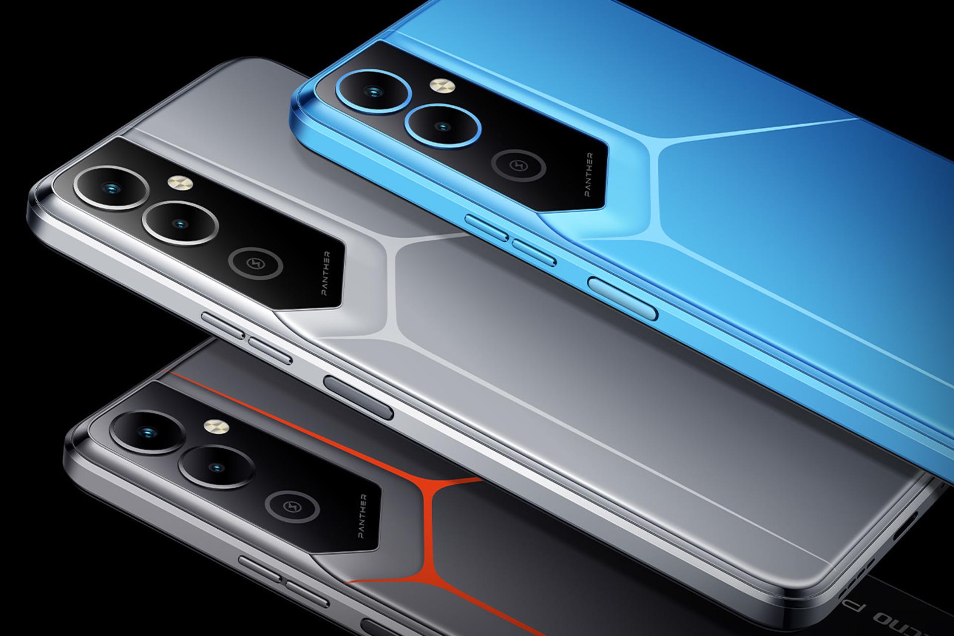 رنگ های مختلف گوشی موبایل تکنو Tecno Pova Neo 2