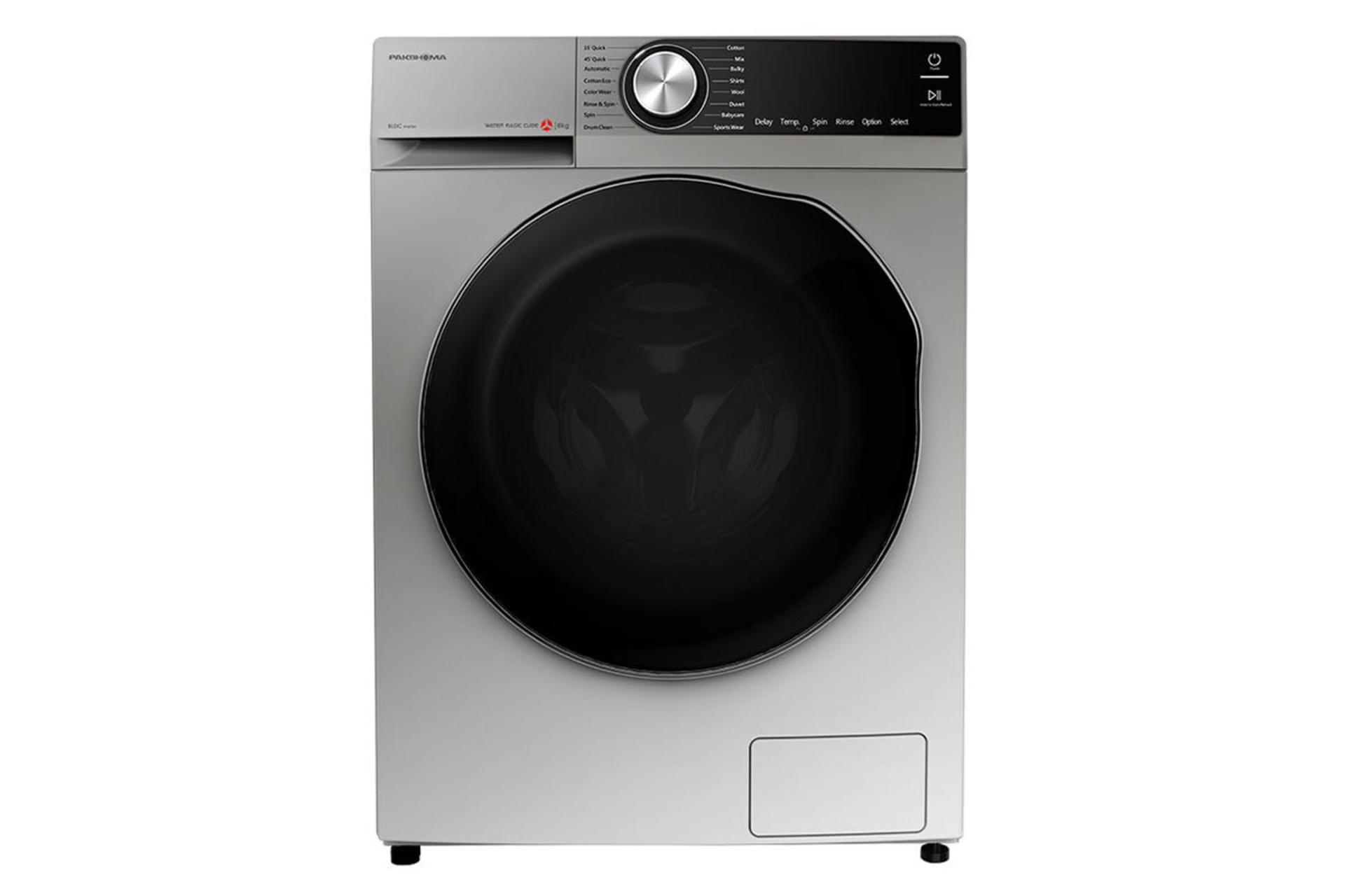 ماشین لباسشویی پاکشوما Pakshoma BWF-40807 نقره ای