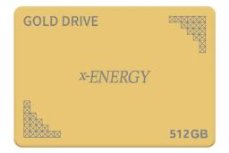 ابعاد SSD ایکس انرژی Gold Drive SATA 2.5 Inch ظرفیت 512 گیگابایت