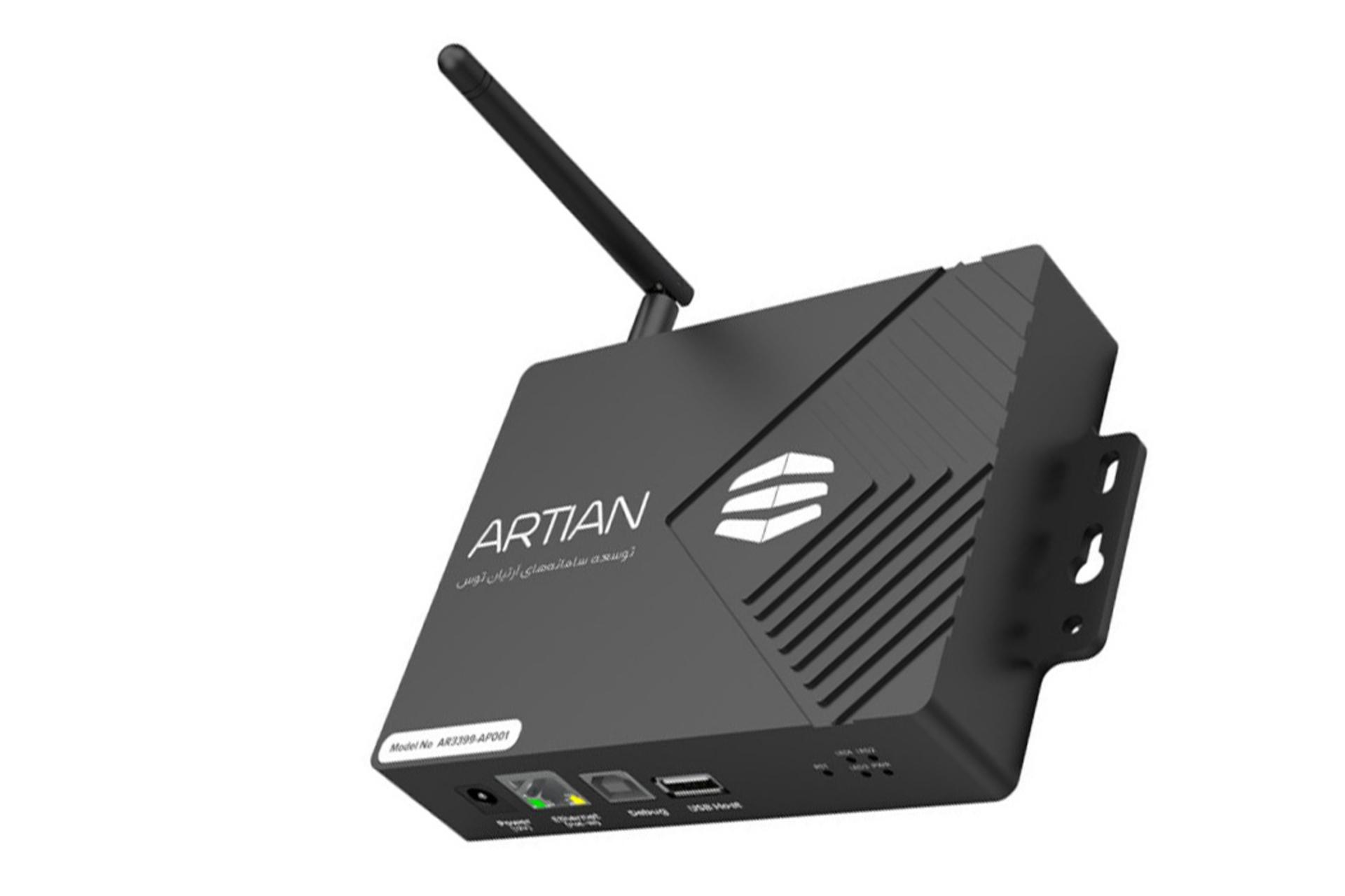 نمای کناری روتر آرتیان Artian AR3399-AP001