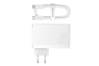 شارژر باسئوس مدل gan5-pro-140w به همراه کابل
