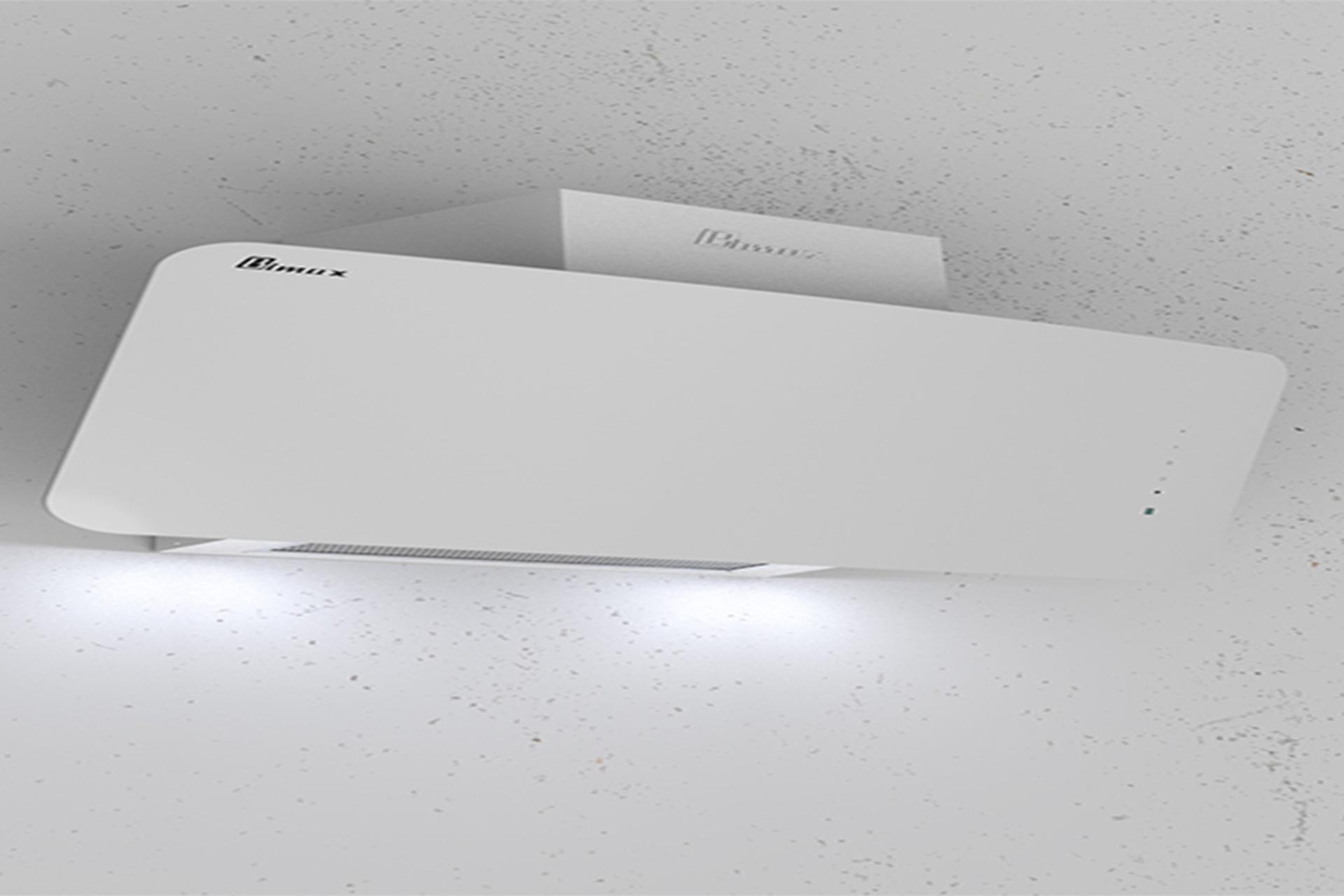 هود بیمکث مدل bimax-2064-90 white  نمای جلو از زیر