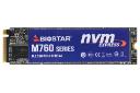 ابعاد SSD بایوستار M760 NVMe M.2 ظرفیت 256 گیگابایت