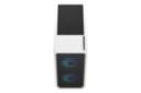 کیس کامپیوتر فرکتال دیزاین Focus 2 RGB White TG Clear Tint نمای بالا