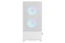 کیس کامپیوتر فرکتال دیزاین Pop Air RGB White TG Clear نمای جلو