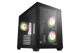 کیس کامپیوتر اف اس پی FSP CMT380B نمای چپ