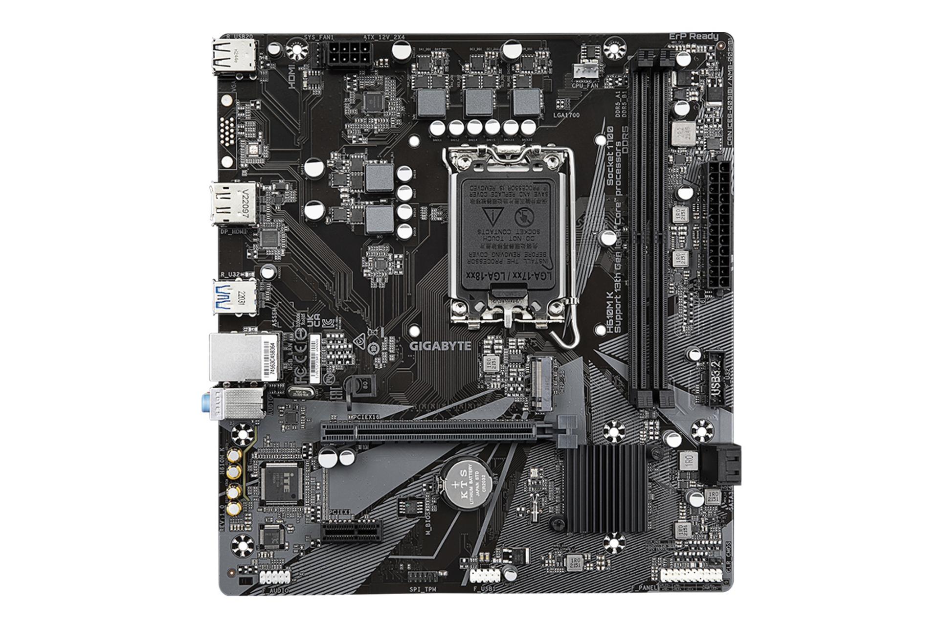 مادربرد گیگابایت GIGABYTE H610M K (rev. 1.0)