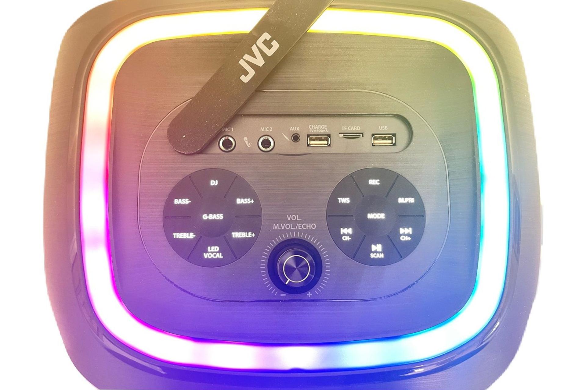 اسپیکر جی وی سی JVC XS-N6112PB نمای بالا