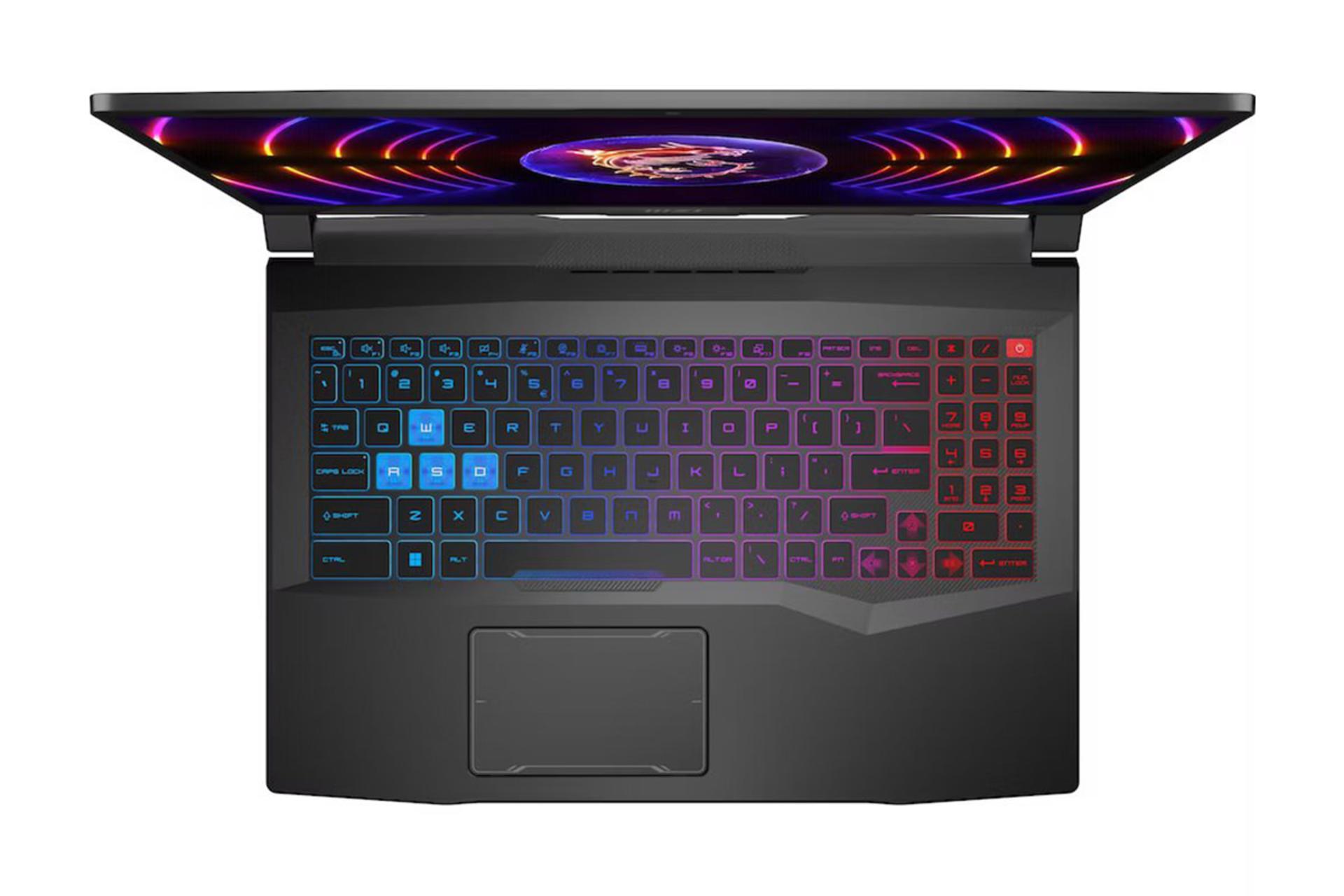 کیبورد لپ تاپ ام اس آی MSI Pulse 15 B13VGK