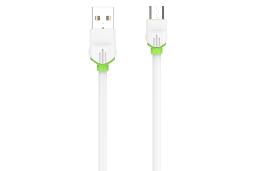 کابل شارژ USB الدینیو Type-A به Micro-USB مدل LS33 با طول 2 متر