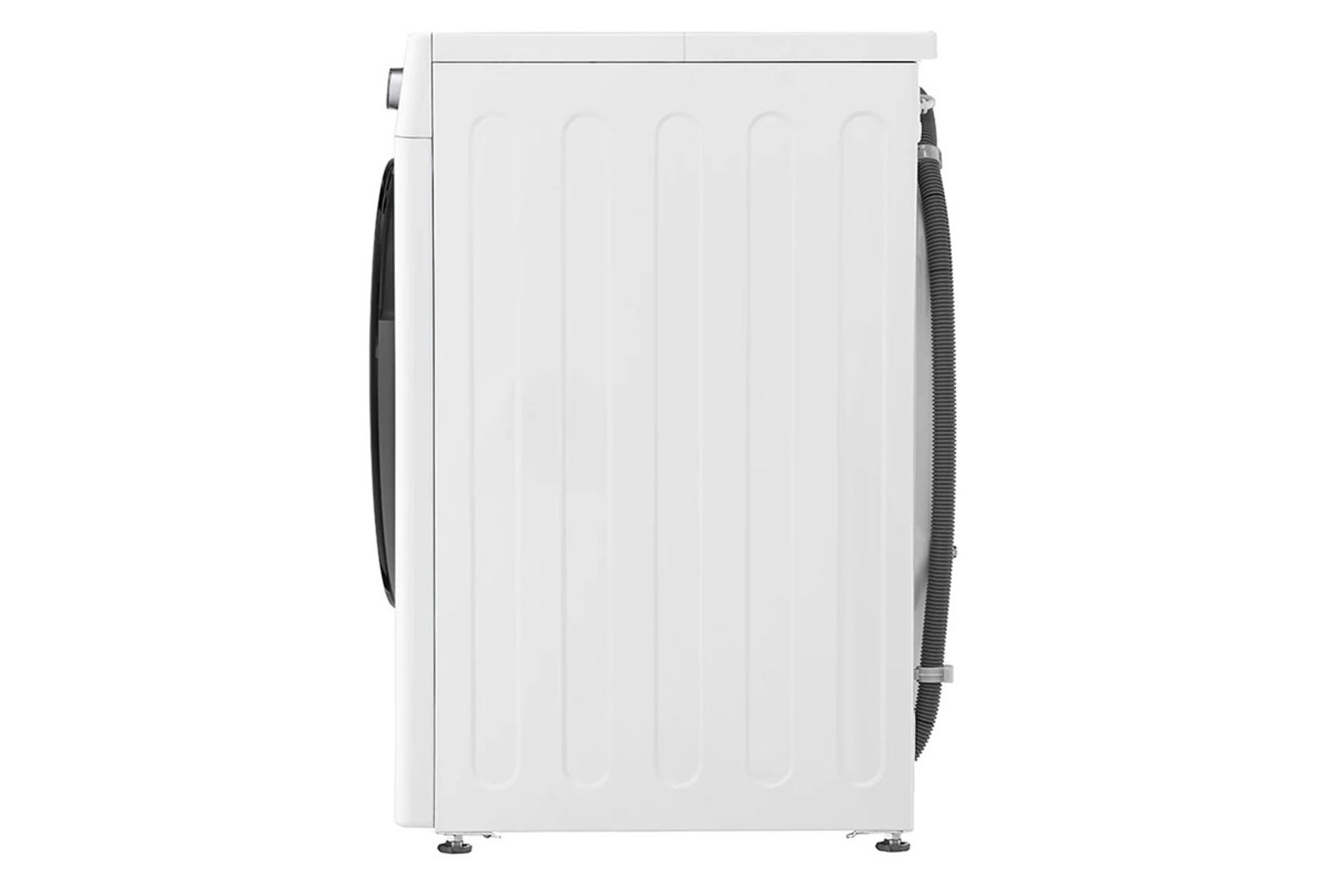 ماشین لباسشویی ال جی LG F4V3VYP6WE نمای جانبی