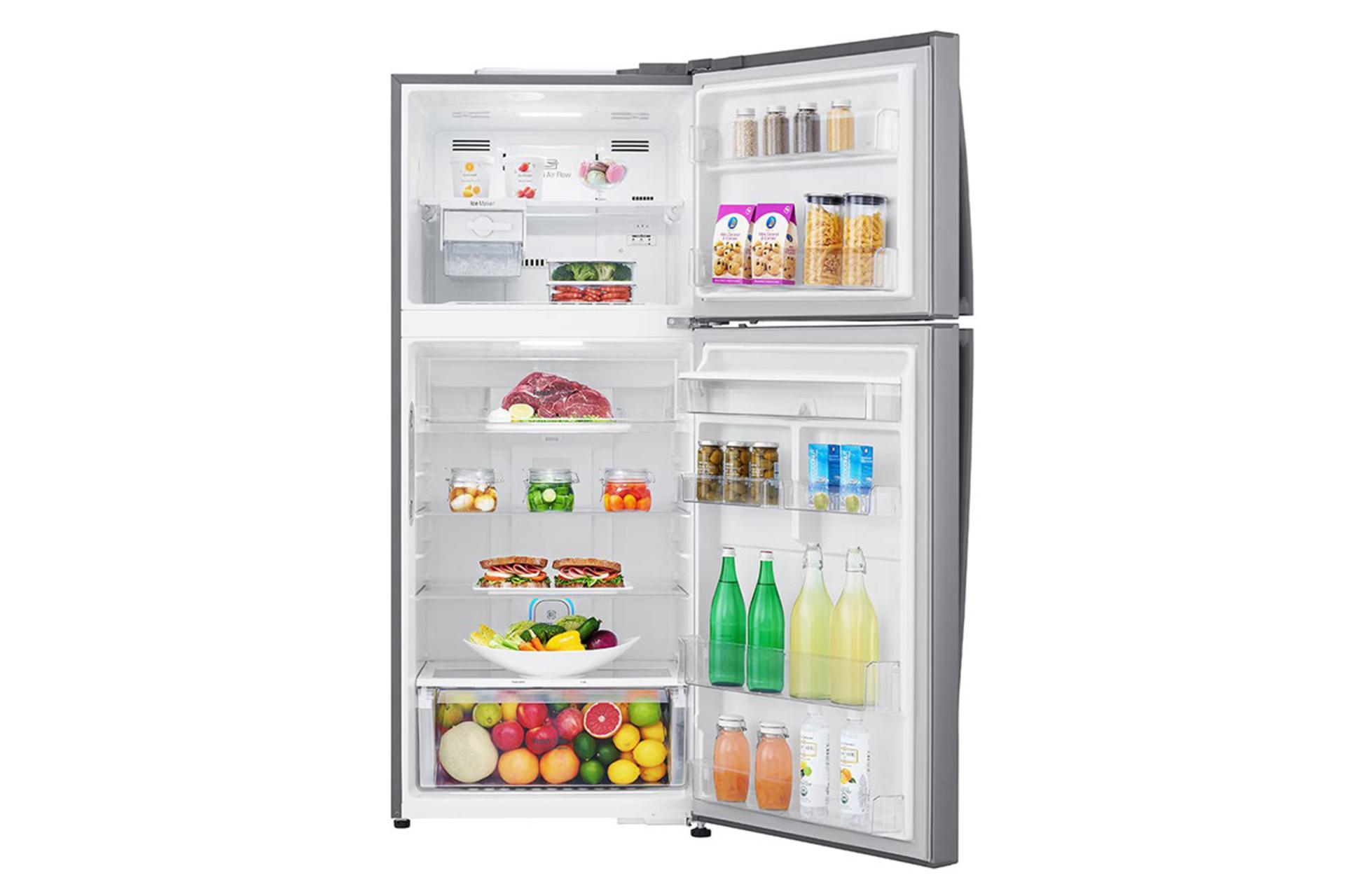 یخچال فریزر ال جی LG GL-F682 فضای داخل