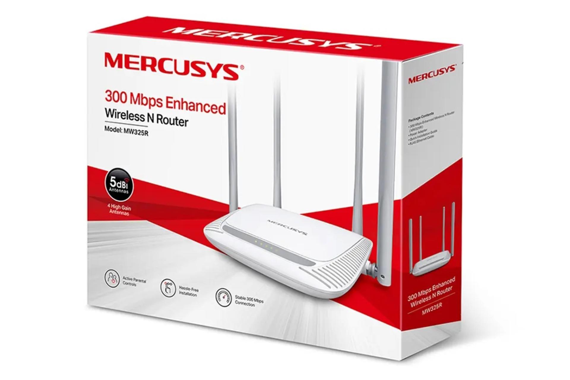جعبه روتر مرکوسیس MERCUSYS MW325R V2