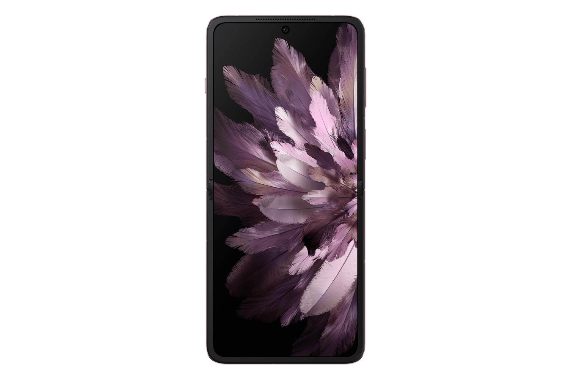 پنل جلو گوشی موبایل فایند N3 فلیپ اوپو / Oppo Find N3 Flip صورتی