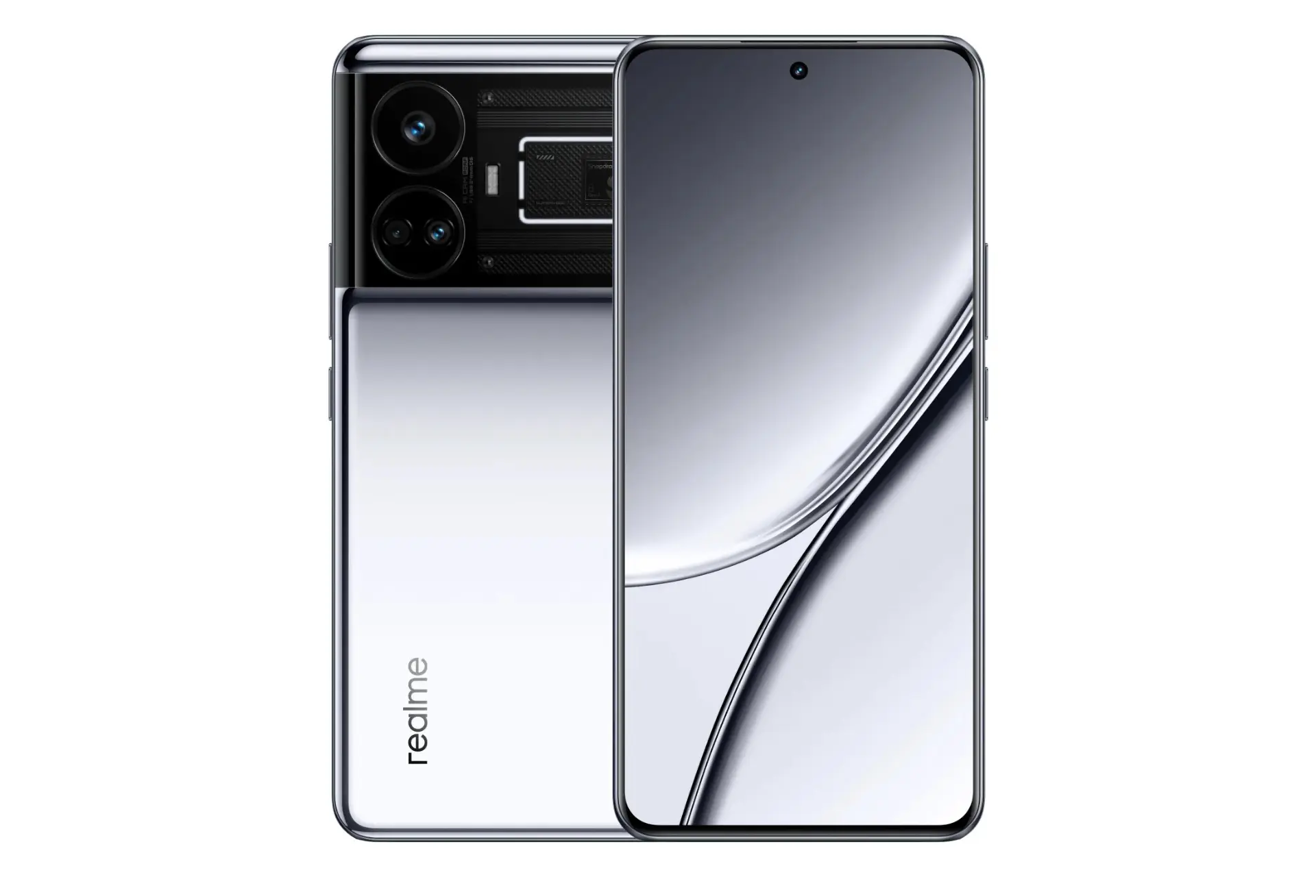 گوشی ریلمی GT5 نسخه 240 وات / Realme GT5 240W نقره ای