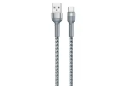 کابل شارژ USB ریمکس Type-A به Type-C مدل RC-124a با طول 1 متر