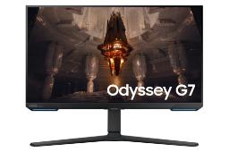 مانیتور سامسونگ 28 اینچ مدل Odyssey G7 LS28BG702EMXUE نمای جلو