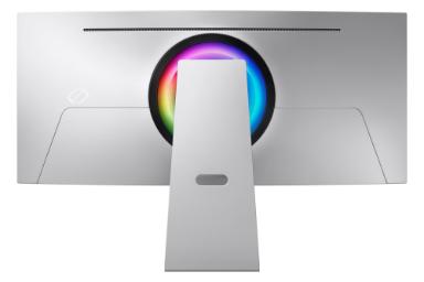 مانیتور سامسونگ 34 اینچ مدل Odyssey G8 OLED S34BG850 نمای پشت