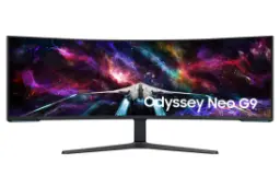 مانیتور سامسونگ 57 اینچ مدل Odyssey Neo G9 G95NC نمای جلو