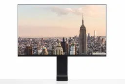 نمای جلو مانیتور سامسونگ S27R750Q