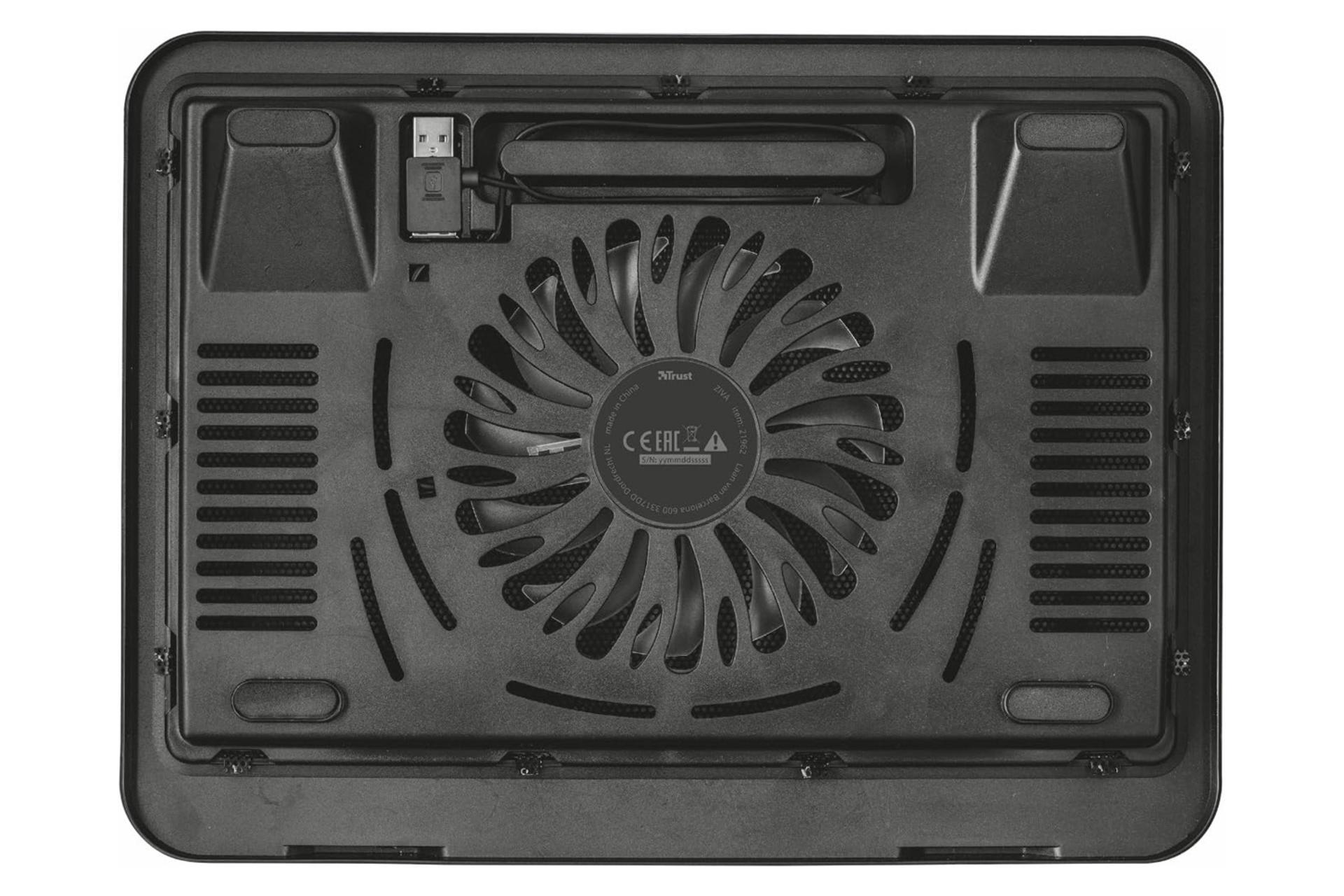 کول پد تراست ZIVA Cooling Fan نمای پشت