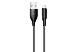 کابل شارژ USB یوسمز Type-A به Micro-USB مدل U18 US-SJ268 با طول 1 متر مشکی
