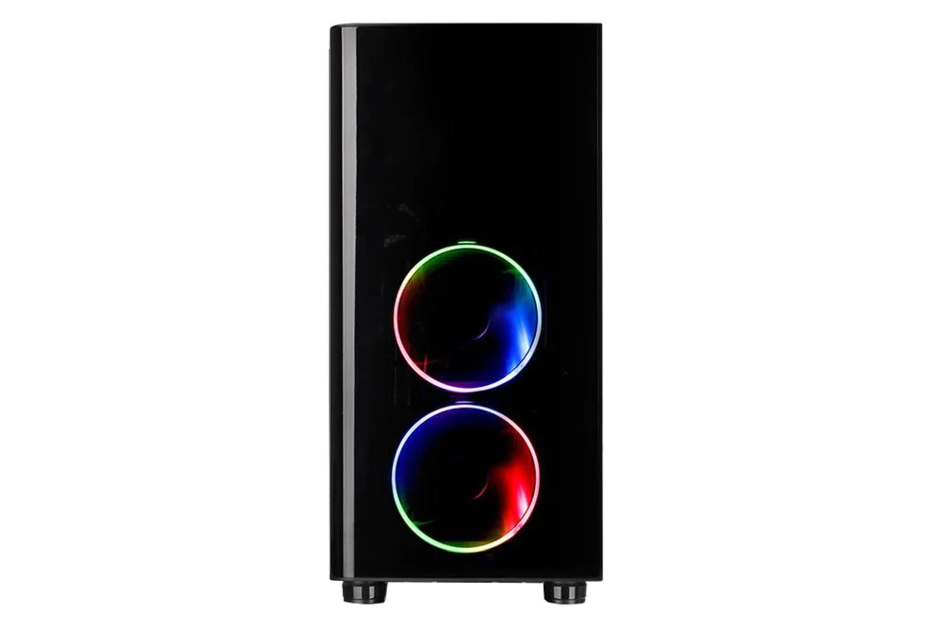 کیس کامپیوتر ترمالتیک Thermaltake View 31 Tempered Glass RGB Edition نمای جلو