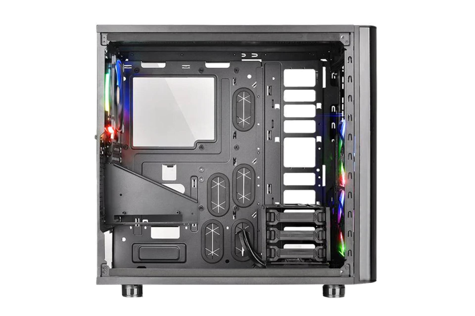 کیس کامپیوتر ترمالتیک Thermaltake View 31 Tempered Glass RGB Edition نمای کنار