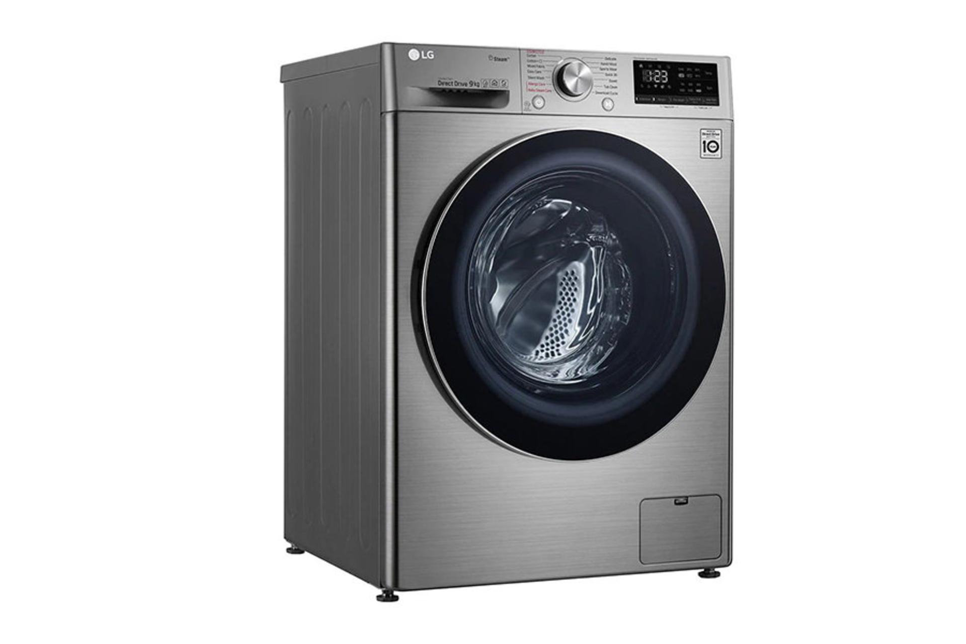 ماشین لباسشویی ال جی LG F4V3VYPKPE نمای جلو