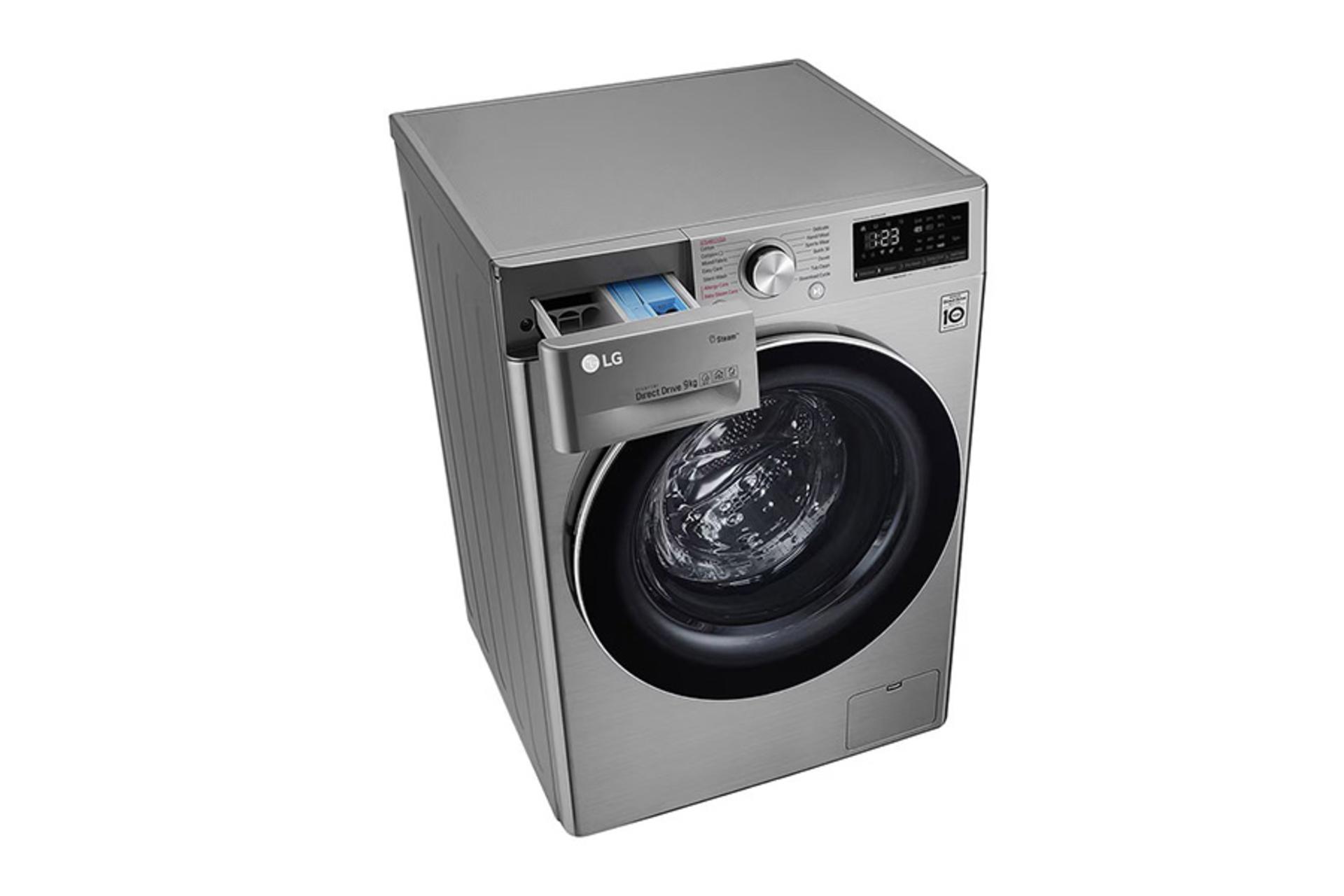 ماشین لباسشویی ال جی LG F4V3VYPKPE نمای بالا