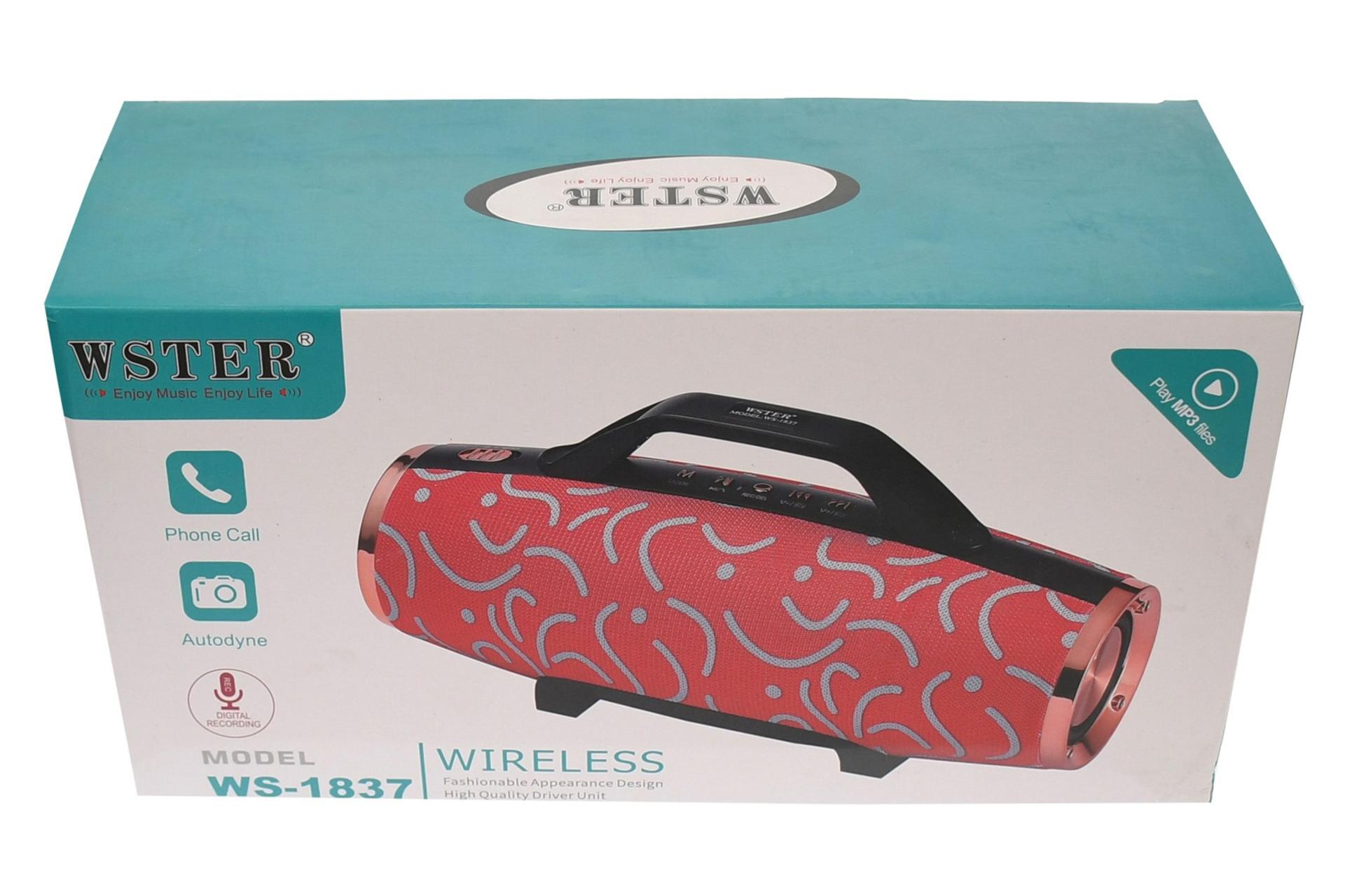 جعبه اسپیکر وستر WSTER WS-1837