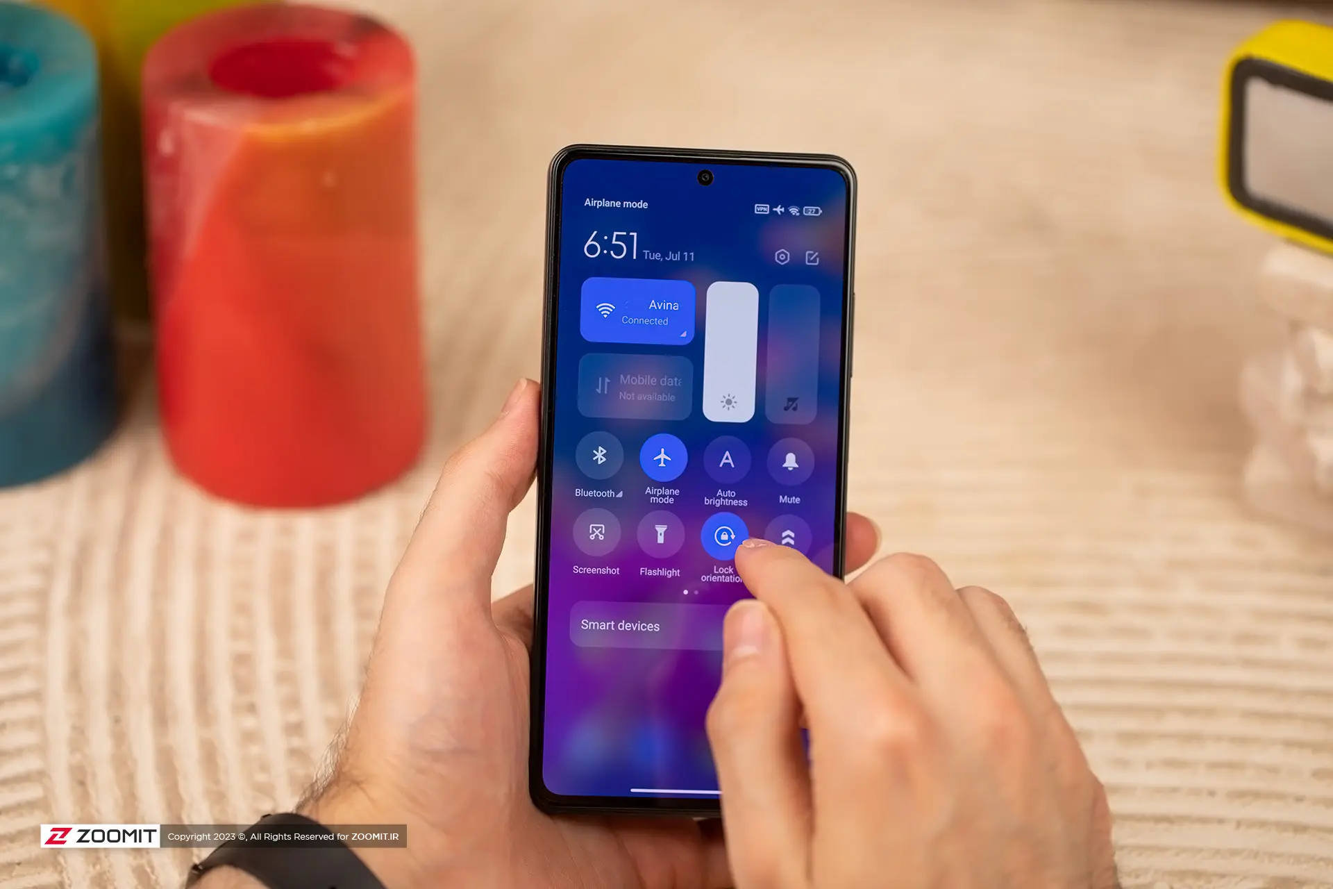 نوتیفیکیشن گوشی موبایل ردمی نوت 12 پرو شیائومی / Xiaomi Redmi Note 12 Pro