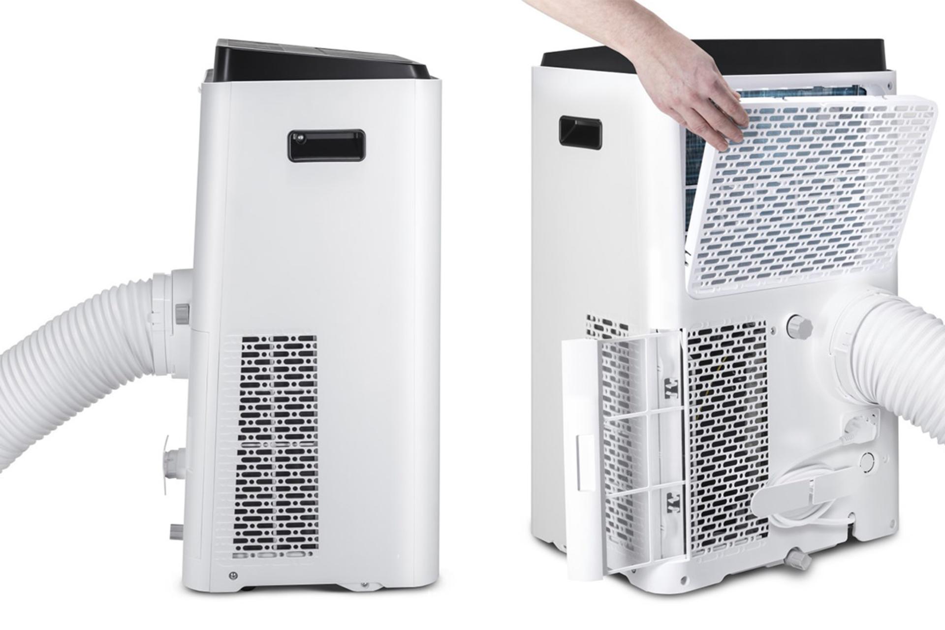کولر گازی تروتک Trotec PAC 3900 X نمای جانبی و پشت